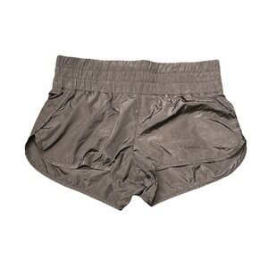 Free People FP Movement x‎ Hatch Maternity Shorts Large Athletic Brown Lined